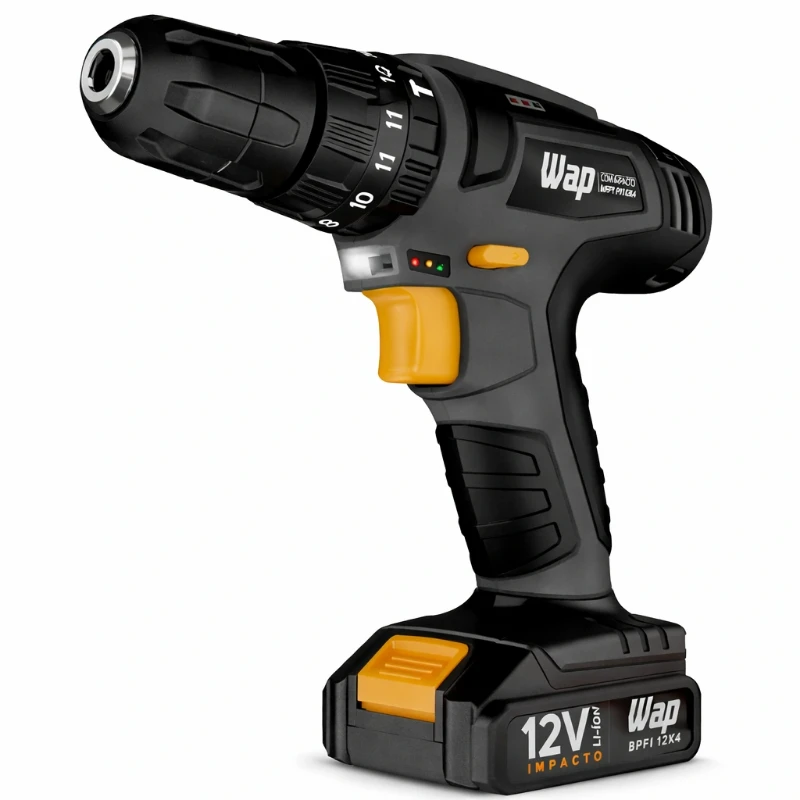 Parafusadeira WAP BPFI 12K4 12V com impacto