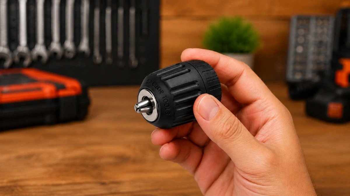 Mandril 10 mm da Black+Decker LD12S com brocas comuns