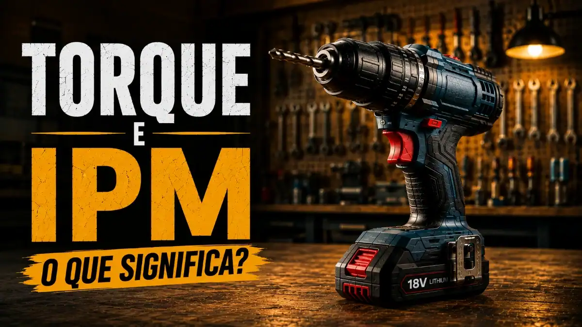 Torque e IPM na parafusadeira, o que significa